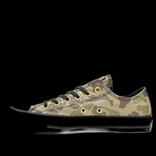 Converse Unisex All Star Ctas OX Sneakers Gold/Khaki