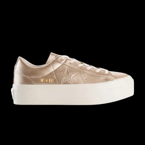 Converse One Star Platform Ox 'Light Gold' (Women's)