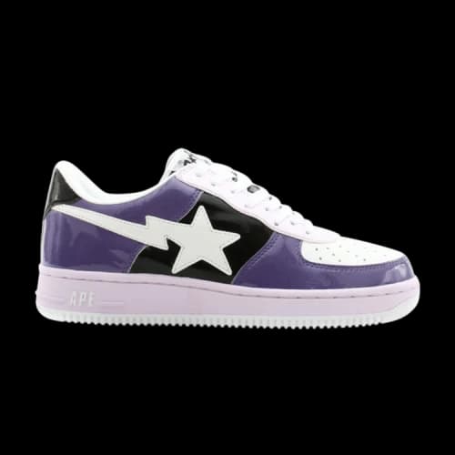 Bapesta FS-001 Low 'Purple White' 2005