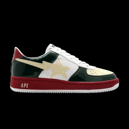 Bapesta FS-001 Low 'Green Beige Red'