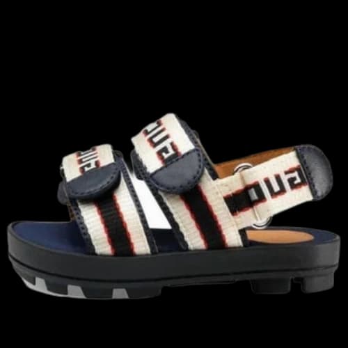 (GS) Gucci Stripe Strap Sandal 'Black'
