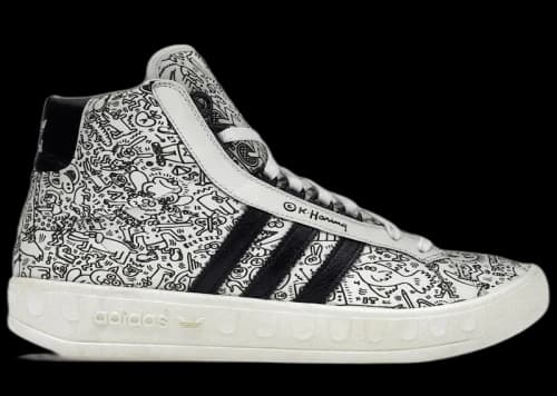 adidas Adicolor Hi BK.2 Keith Haring White Black