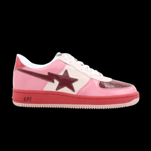 Bapesta FS-001 Low 'Pink Red'