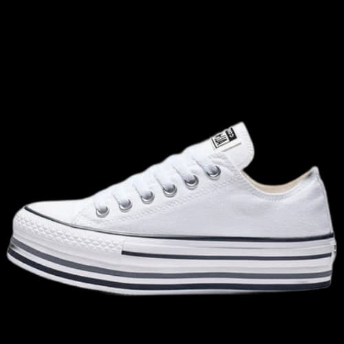 Converse Chuck Taylor All Star Platform Sponge Cake Sole Pure White (Women's)