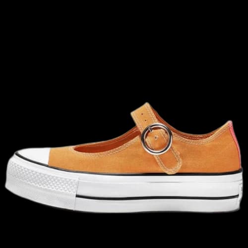 Converse Chuck Taylor All Star Mary Jane Low Top 'Orange White' (Women's)