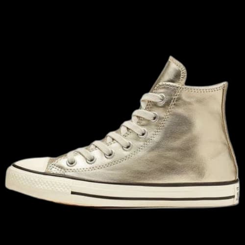 Converse Chuck Taylor All Star Shiny Metal High Top Gold (Women's)
