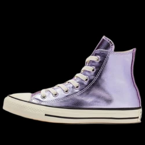 Converse Chuck Taylor All Star Shiny Metal High Top Purple (Women's)