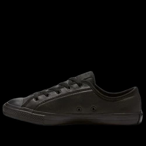 Converse Chuck Taylor All Star Dainty Leather Low Top Black Samurai (Women's)