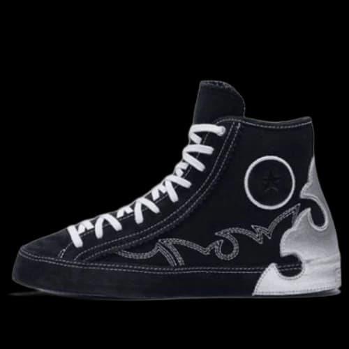 Converse Chuck Taylor All Star Sasha High Top Black Silver 'Blue White' (Women's)