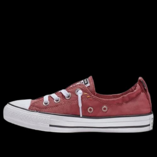 Converse Chuck Taylor All Star Shoreline Slip Low Top Canvas Red White (Women's)