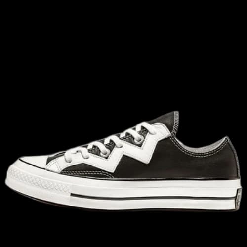 Converse Chuck 1970s Mission-V Low Top White Jagged Stripe 'Black White' (Women's)