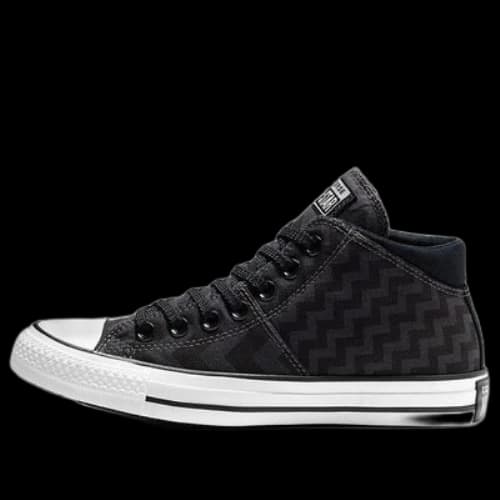 Converse Chuck Taylor All Star GLAM DUNK MADISON MID Canvas Black White (Women's)