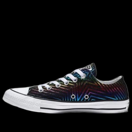 Converse Chuck Taylor All Star Exploding Star Low Top Black White (Women's)
