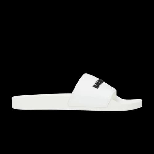 Balenciaga Pool Slides 'White Black' (Women's)
