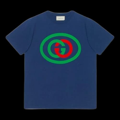Gucci Interlocking GG Oversized For Men Navy