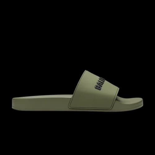 Balenciaga Pool Slides 'Green'