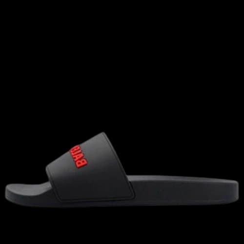 Balenciaga Pool Slides 'Black Red'