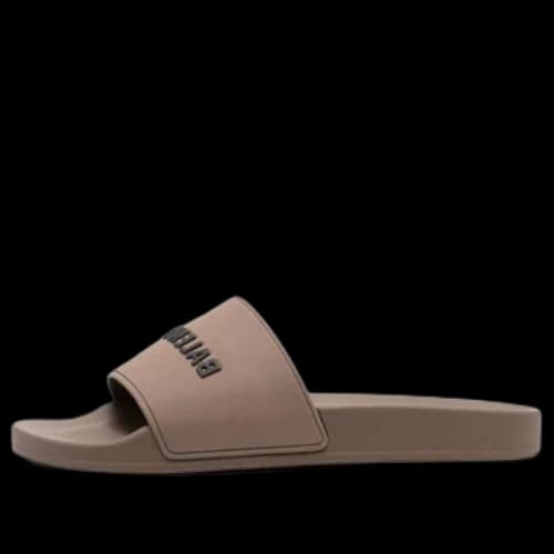 Balenciaga Pool Slides 'Brown'
