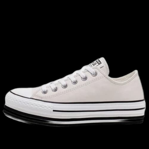 Converse Chuck Taylor All Star Platform Low Top Creamy Sponge Cake Sole (Women's)