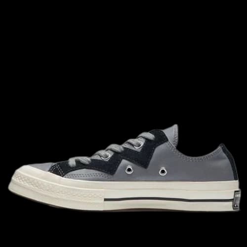 Converse Chuck 1970s Leather Low Top Grey Black (Women's)