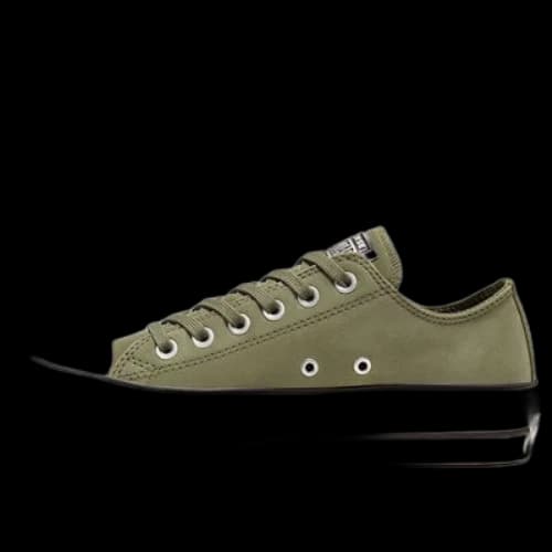 Converse Nubuck Chuck Taylor All Star Platform Thick Sole Green White Sneakers 'Green White' (Women's)