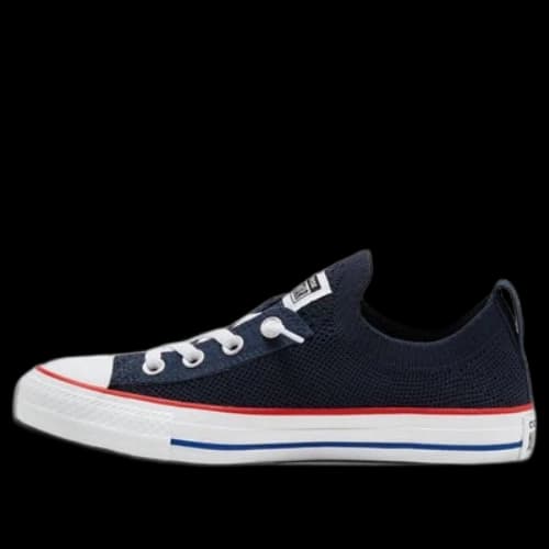 Converse Shoreline Knit Slip Chuck Taylor All Star Black White Sneakers 'Black White' (Women's)
