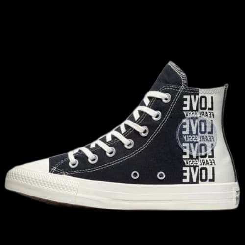 Converse Love Fearlessly Chuck Taylor All Star 'Black And White' (Women's)
