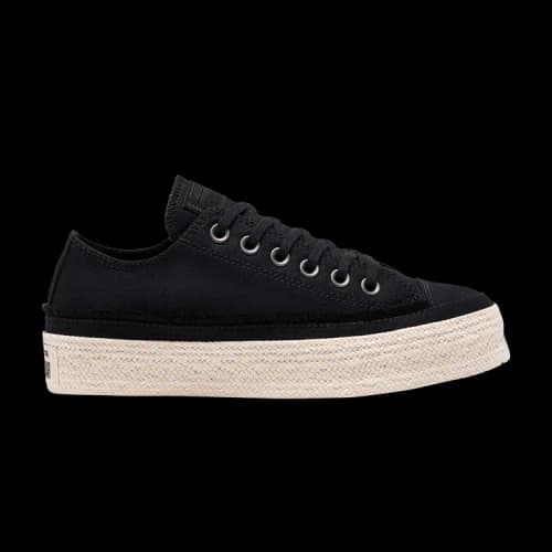 Converse Chuck Taylor All Star Espadrille Low 'Trail to Cove - Black' (Women's)