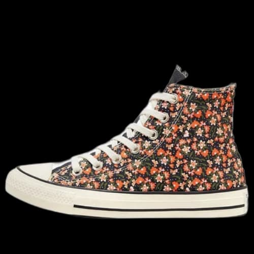 Converse Twisted Summer Chuck Taylor All Star High Top Floral Sneakers 'Red Pink Green' (Women's)