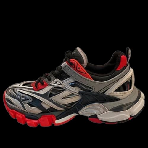 Balenciaga Track.2 Trainer 'Black Grey Red' (Women's)
