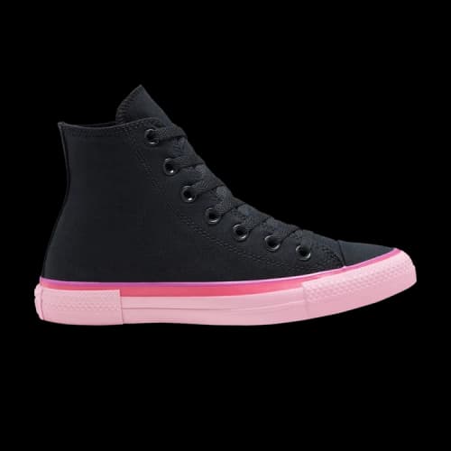 Converse Chuck Taylor All Star High 'Popped Color - Black Carmine Pink' (Women's)