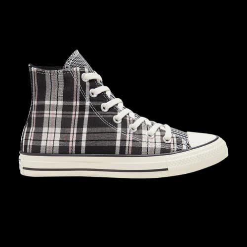 Converse Chuck Taylor All Star High 'Mix and Match - Black Pink Plaid' (Women's)