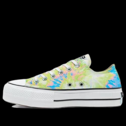 Converse Chuck Taylor All Star Blue Green Tie Dye Sneakers 'Blue Green' (Women's)