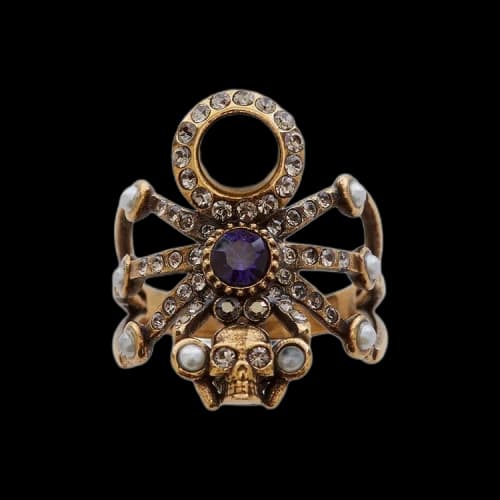 Alexander McQueen Spider Ring 'Gold'