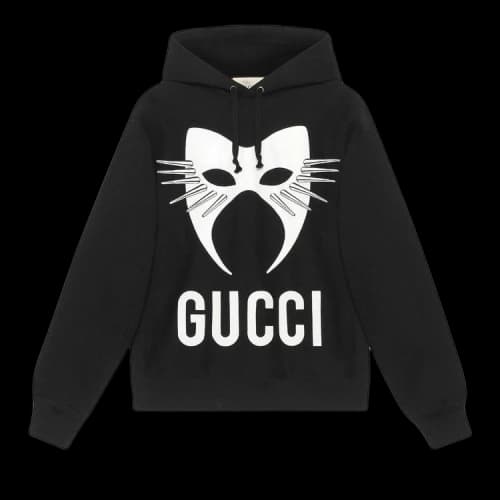 Gucci Manifesto Oversize Sweatshirt 'Black'