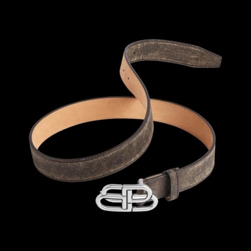 Balenciaga Large Belt 'Brown'