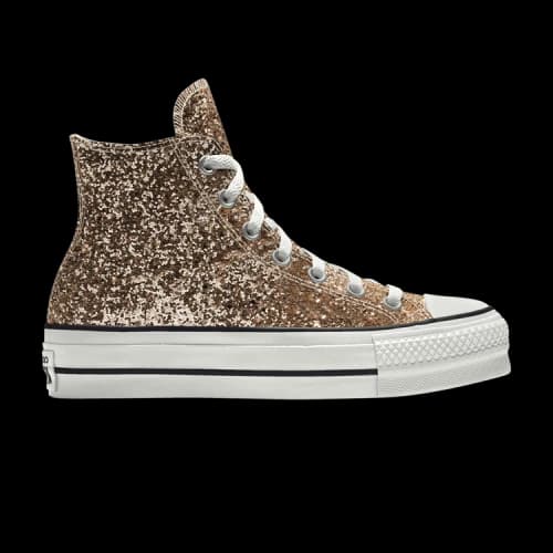 Converse Chuck Taylor All Star High Platform 'Glitter' By You
