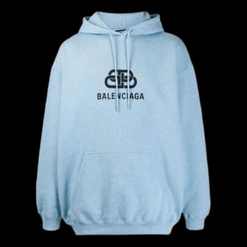 Balenciaga AW19 Printing Light Blue