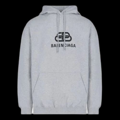 Balenciaga logo Printing Gray