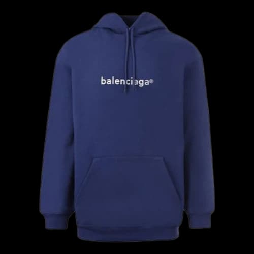 Balenciaga Copywrite Printed Logo Men's Blue