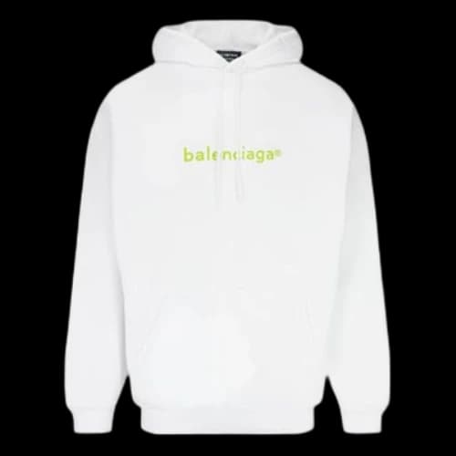 Balenciaga New Copyright Medium Fit Hoodie 'White'