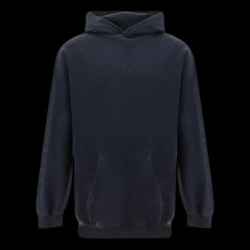 Balenciaga BB Medium Fit Hoodie 'Washed Black'