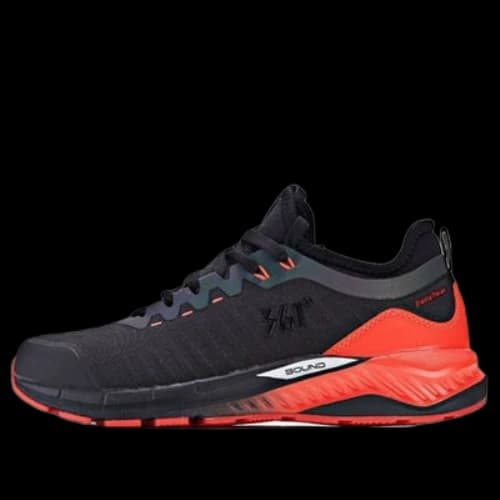 361 Degrees Rain-Block Running Shoes 'Black Orange'