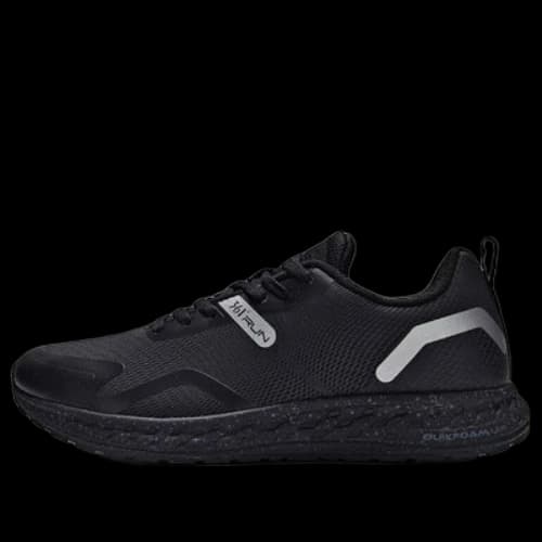 361 Degrees Quick Foam Running Shoes 'Black Silver'