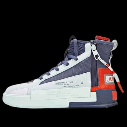 361 Degrees x Cross Fire 'White Blue'