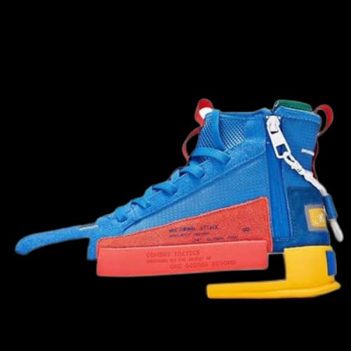361 Degrees x Cross Fire 'Blue Orange White'