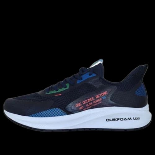 361 Degrees x QU!KFOAM Running Shoes 'Black Blue'