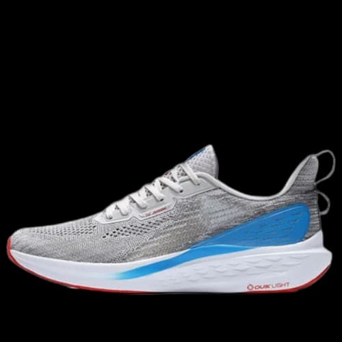 361 Degrees QU!K Light Breathable Running Shoes 'Grey Blue'
