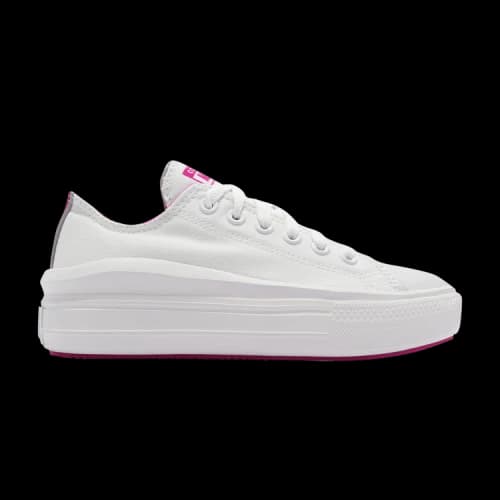 Converse Chuck Taylor All Star Move Low 'White Purple' (Women's)