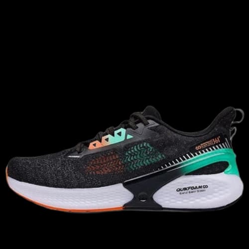 361 Degrees Three-Body3 Tech-System Sport Shoes 'Black Green'